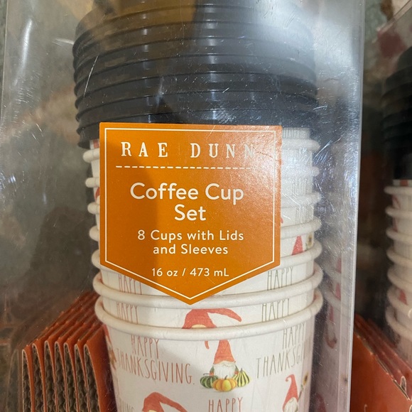 Rae dunn coffee cup set. Two sets of 8 16 oz - Picture 2 of 4